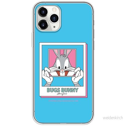 ERT GROUP mobiltelefonfodral för Iphone 11 PRO MAX originalt och officiellt licensierat Looney Tunes mönster Bugs 024 optimalt anpassad till formen på mobiltelefonen, fodral tillverkad av TPU plast 5905795090272