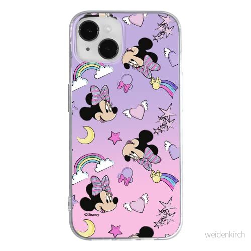 ERT GROUP mobiltelefonfodral för Apple Iphone 14 PLUS originalt och officiellt licensierat Disney mönster Minnie 031 optimalt anpassad till formen på mobiltelefonen, fodral tillverkad av TPU plast 5905131892249