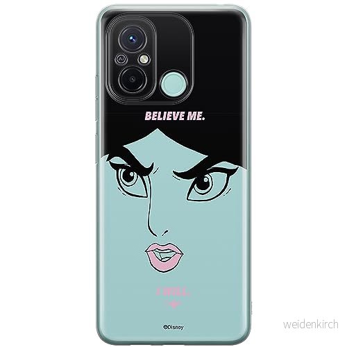 ERT GROUP mobiltelefonfodral för Xiaomi REDMI 12C/ 11A originalt och officiellt licensierat Disney mönster Jasmine 004 anpassad till formen på mobiltelefonen, fodral tillverkad av TPU plast 5905511853587