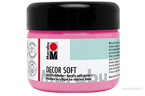 Akrylfärg, mjuk dekoration, 225 ml rosa 4007751710123