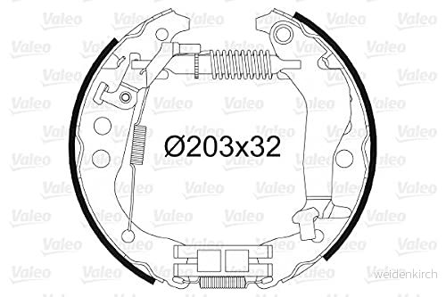 Valeo 554864 Kit Bromskankar 3276425548640