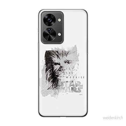 ERT GROUP mobiltelefonfodral för Oneplus NORD 2T 5G originalt och officiellt licensierat Star Wars mönster Chewbacca 004 optimalt anpassad till formen på mobiltelefonen, fodral tillverkad av TPU plast 5905511268862
