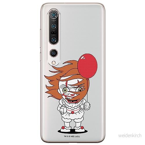 ERT GROUP mobiltelefonfodral för Xiaomi MI 10 / PRO originalt och officiellt licensierat Horror mönster It 005 optimalt anpassad till formen på mobiltelefonen, gedeeltelijk transparant 5905131955951