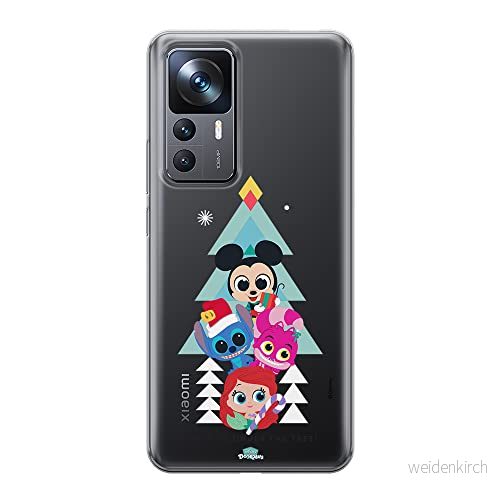 ERT GROUP mobiltelefonfodral för Xiaomi 12T/12T pro/K50 Ultra originalt och officiellt licensierat Disney mönster Friends 001 anpassad till formen på mobiltelefonen, gedeeltelijk transparant 5905511574444