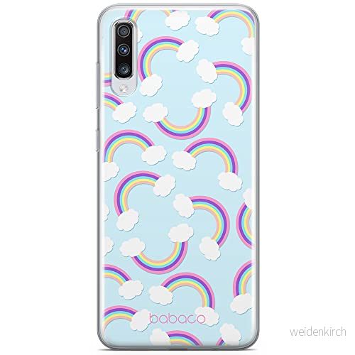 ERT GROUP mobiltelefonfodral för Samsung A70 originalt och officiellt licensierat Babaco mönster Rainbow 002 optimalt anpassad till formen på mobiltelefonen, fodral tillverkad av TPU plast 5904805417962