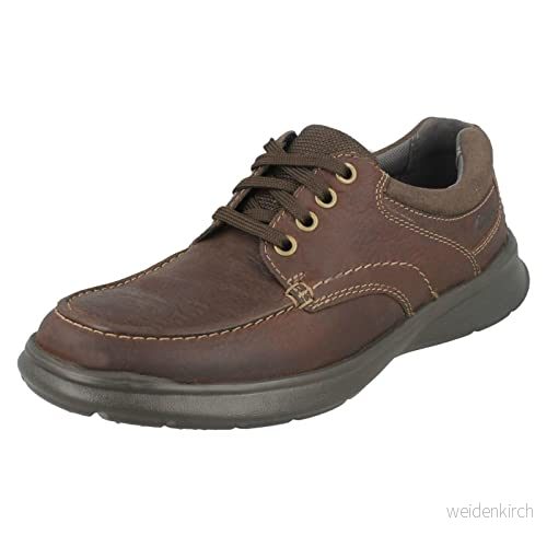 Clarks Cotrell Edge herr Derbys, Brun fet, 44.5 EU Bred 5050406736428