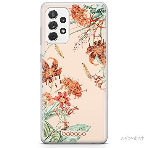 ERT GROUP mobiltelefonfodral för Samsung A53 5G originalt och officiellt licensierat Babaco mönster Flowers 057 optimalt anpassad till formen på mobiltelefonen, fodral tillverkad av TPU plast 5905131367075