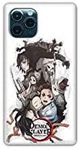 Fodral för iphone 11 (6,1) Manga Demon Slayer vit 3614849666227