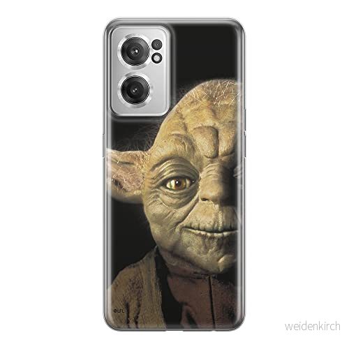 ERT GROUP mobiltelefonfodral för Oneplus NORD CE 2 originalt och officiellt licensierat Star Wars mönster Yoda 004 optimalt anpassad till formen på mobiltelefonen, fodral tillverkad av TPU plast 5905511298722