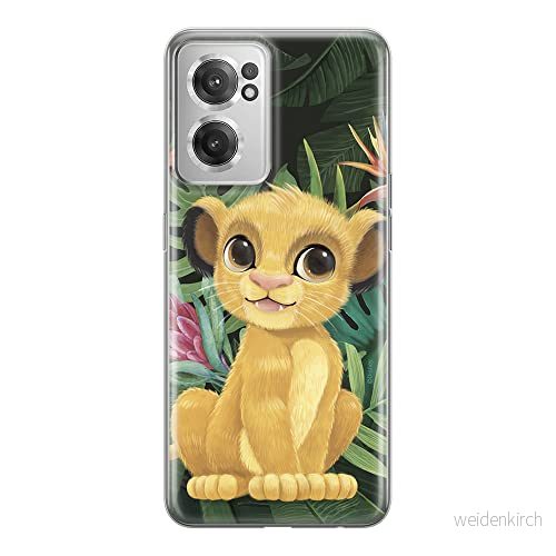 ERT GROUP mobiltelefonfodral för Oneplus NORD CE 2 originalt och officiellt licensierat Disney mönster Simba & Friends 004 anpassad till formen på mobiltelefonen, fodral tillverkad av TPU plast 5905511296193