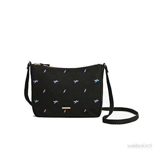Eco Right Sling Bag för kvinnor snygg trendig, kanvas crossbody väskor kvinnor, macaw papegoja, Einheitsgröße 8904328205340