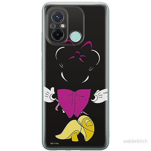 ERT GROUP mobiltelefonfodral för Xiaomi REDMI 12C/ 11A originalt och officiellt licensierat Disney mönster Minnie 010 anpassad till formen på mobiltelefonen, fodral tillverkad av TPU plast 5905511854058