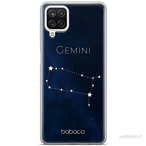 ERT GROUP mobiltelefonfodral för Samsung A12 / M12 originalt och officiellt licensierat Babaco mönster Zodiac Constellation 003 anpassad till formen på mobiltelefonen, fodral tillverkad av TPU plast 5903932190731