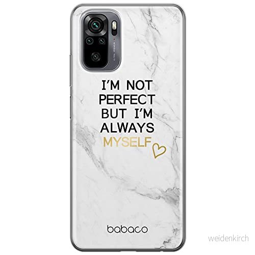 ERT GROUP mobiltelefonfodral för Xiaomi REDMI NOTE 10/ 10S originalt och officiellt licensierat Babaco mönster Positive vibes 005 anpassad till formen på mobiltelefonen, fodral tillverkad av TPU plast 5903932952490