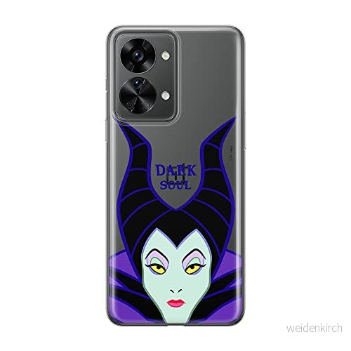 ERT GROUP mobiltelefonfodral för Oneplus NORD 2T 5G originalt och officiellt licensierat Disney mönster Maleficent 001 optimalt anpassad till formen på mobiltelefonen, gedeeltelijk transparant 5905511263515