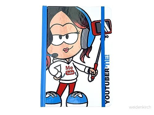 CYPBRANDS Me!Humanity Bookboard Arrangör A5 Youtuber, Vit, Talla única 8426842105369