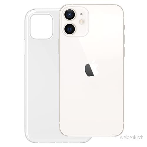 Babaco Premium Clear mobiltelefonfodral för Iphone 12 Mini optimalt anpassat till formen på mobiltelefonen, kristallfodral av TPU 5903932898347