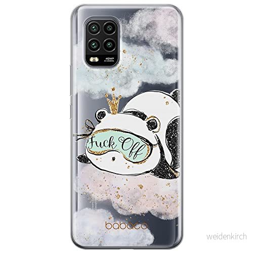 ERT GROUP mobiltelefonfodral för Xiaomi MI 10 LITE originalt och officiellt licensierat Babaco mönster Panda 001 optimalt anpassad till formen på mobiltelefonen, gedeeltelijk transparant 5903537146102