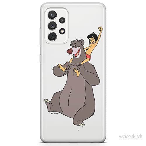 ERT GROUP mobiltelefonfodral för Samsung A72 5G originalt och officiellt licensierat Disney mönster Jungle Book 002 optimalt anpassad till formen på mobiltelefonen, gedeeltelijk transparant 5905131200297
