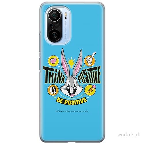 ERT GROUP mobiltelefonfodral för Xiaomi MI 11i/ REDMI K40/K40 PRO/POCO F3/ F3 PRO originalt och officiellt licensierat Looney Tunes mönster Bugs 019, fodral tillverkad av TPU plast 5905795083441