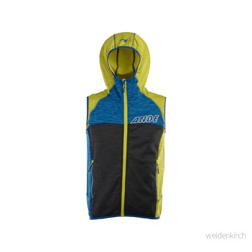 Ande M43007 N580 KVALIDO VEST Sportväst herr antracit/LIME Storlek S 8051203013368