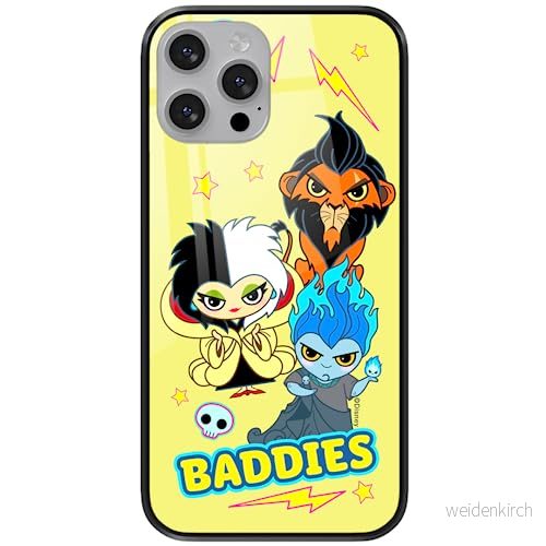 ERT GROUP mobiltelefonfodral för Apple Iphone 13 PRO originalt och officiellt licensierat Disney mönster Villains 004 tillverkad av härdat glas, skyddsfodral 5905131378712