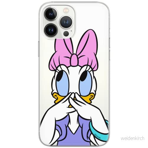 ERT GROUP mobiltelefonfodral för Huawei P30 Lite originalt och officiellt licensierat Disney mönster Daisy 002 Vit optimalt anpassad till formen på mobiltelefonen, gedeeltelijk transparant 5902980423181
