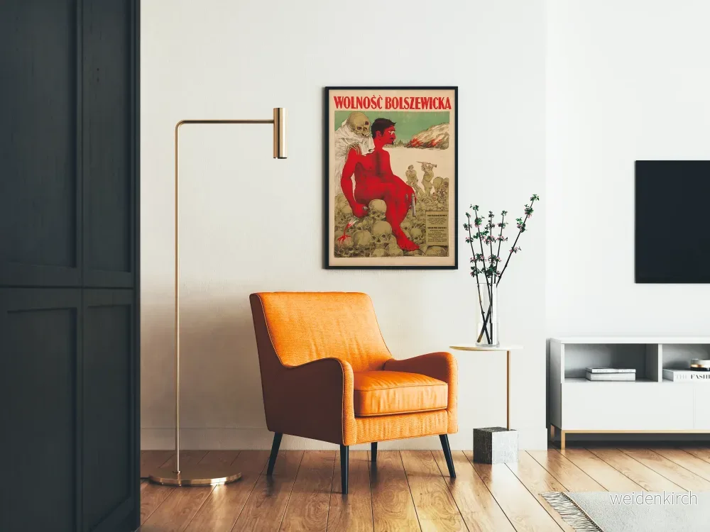 Historisk propagandaposter Wolność Bolszewicka för väggdekoration - Bild 2
