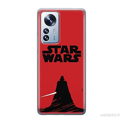 ERT GROUP mobiltelefonfodral för Xiaomi 12 / 12X originalt och officiellt licensierat Star Wars mönster Darth Vader 015 optimalt anpassad till formen på mobiltelefonen, fodral tillverkad av TPU plast 5905511484835