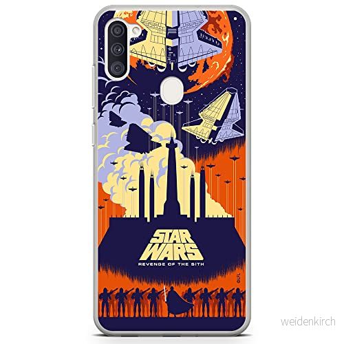ERT GROUP mobiltelefonfodral för Samsung A03S originalt och officiellt licensierat Star Wars mönster 030 optimalt anpassad till formen på mobiltelefonen, fodral tillverkad av TPU plast 5903932995053