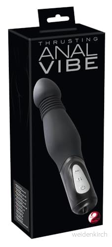 You2Toys Y2T Black Thrusting Anal Vibe Svart 4024144602063