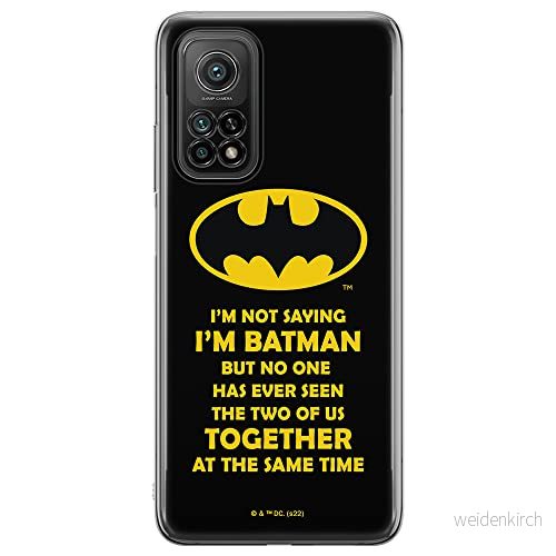 ERT GROUP mobiltelefonfodral för Huawei P20 LITE originalt och officiellt licensierat DC mönster Batman 053 Vit optimalt anpassad till formen på mobiltelefonen, fodral tillverkad av TPU plast 5905131551634