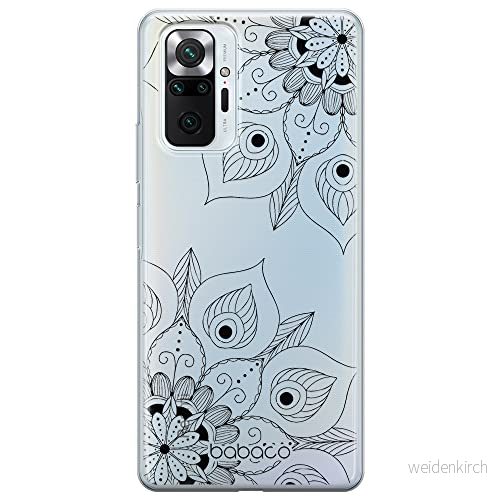 ERT GROUP mobiltelefonfodral för Xiaomi REDMI NOTE 10 PRO originalt och officiellt licensierat Babaco mönster Mandalas 003 optimalt anpassad till formen på mobiltelefonen, gedeeltelijk transparant 5904805824593