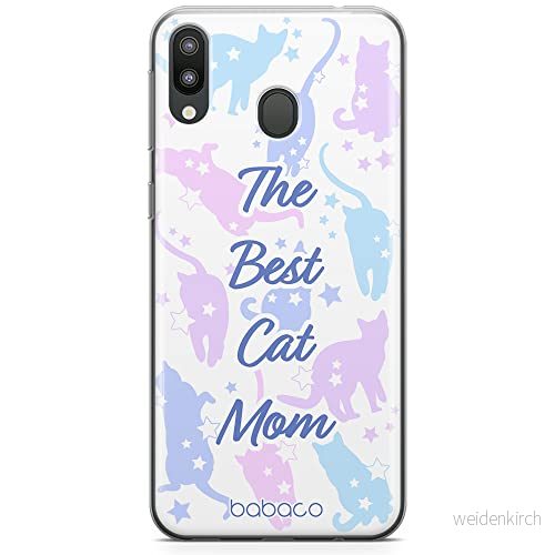 ERT GROUP mobiltelefonfodral för Samsung M20 originalt och officiellt licensierat Babaco mönster Cats 017 optimalt anpassad till formen på mobiltelefonen, fodral tillverkad av TPU plast 5905131082893