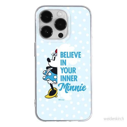 ERT GROUP mobiltelefonfodral för Apple Iphone 14 PRO MAX originalt och officiellt licensierat Disney mönster Minnie 047 optimalt anpassad till formen på mobiltelefonen, fodral tillverkad av TPU plast 5905131928955
