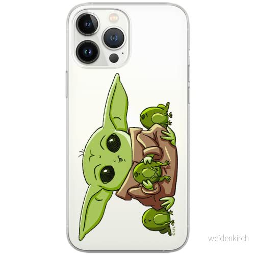ERT GROUP mobiltelefonfodral för Samsung A71 originalt och officiellt licensierat Star Wars mönster Baby Yoda 014 Vit optimalt anpassad till formen på mobiltelefonen, gedeeltelijk transparant 5904805054686