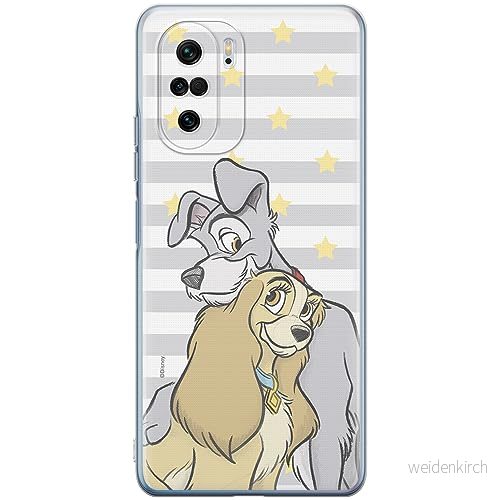 ERT GROUP mobiltelefonfodral för Xiaomi MI 11i/ REDMI K40/K40 PRO/POCO F3/ F3 PRO originalt och officiellt licensierat Disney mönster Lady and the Tramp 001, fodral tillverkad av TPU plast 5905511892784