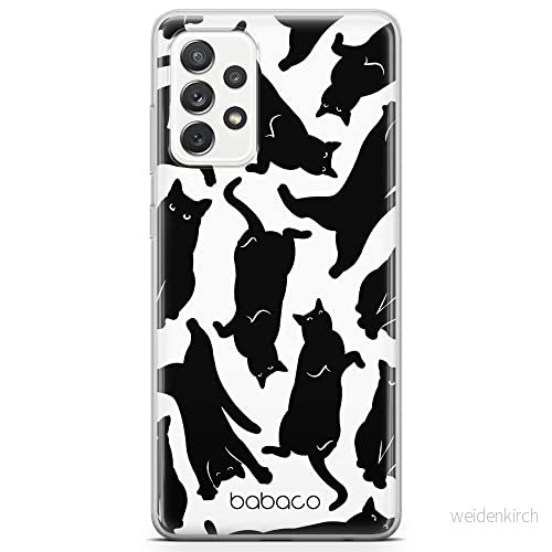 ERT GROUP mobiltelefonfodral för Samsung A72 5G originalt och officiellt licensierat Babaco mönster Cats 005 optimalt anpassad till formen på mobiltelefonen, fodral tillverkad av TPU plast 5905131101839