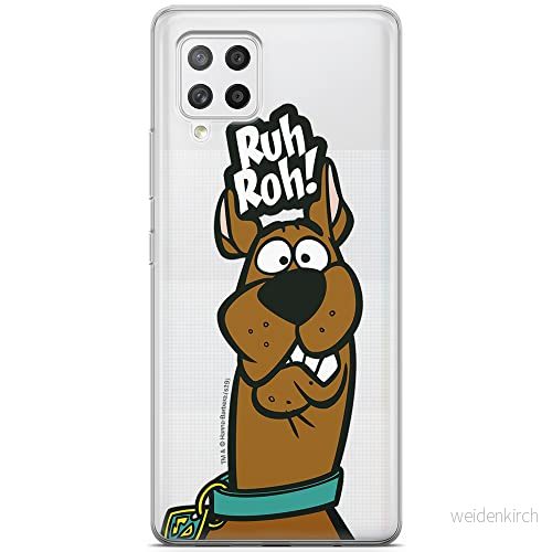 ERT GROUP mobiltelefonfodral för Samsung A42 5G originalt och officiellt licensierat Scooby Doo mönster 007 optimalt anpassad till formen på mobiltelefonen, gedeeltelijk transparant 5903040254288