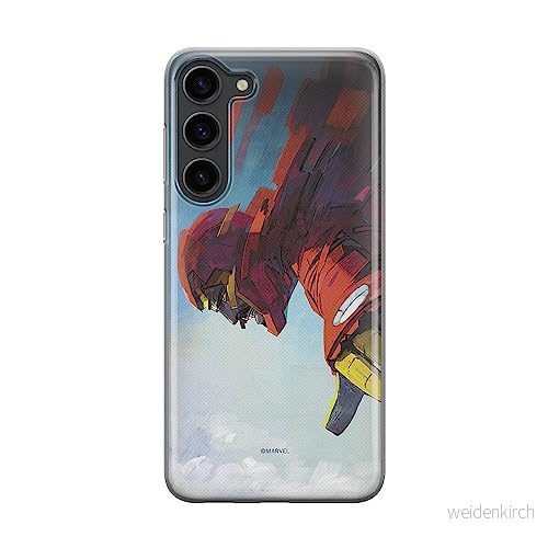 ERT GROUP mobiltelefonfodral för Samsung S23 PLUS originalt och officiellt licensierat Marvel mönster Iron Man 015 optimalt anpassad till formen på mobiltelefonen, fodral tillverkad av TPU plast 5905511439583