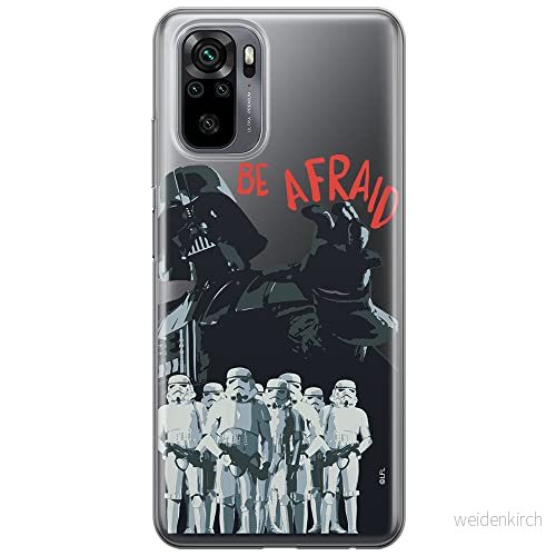ERT GROUP mobiltelefonfodral för Xiaomi REDMI NOTE 10/ 10S originalt och officiellt licensierat Star Wars mönster Darth Vader 018 anpassad till formen på mobiltelefonen, gedeeltelijk transparant 5903537194332