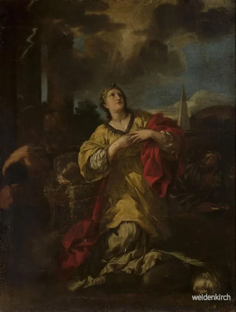 Målning Martyre de saint Martin - Anonym | Konsttryck - Bild 2