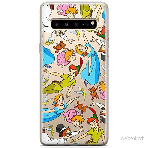 ERT GROUP mobiltelefonfodral för Samsung S10 originalt och officiellt licensierat Disney mönster Peter Pan 002 optimalt anpassad till formen på mobiltelefonen, gedeeltelijk transparant 5905131789440
