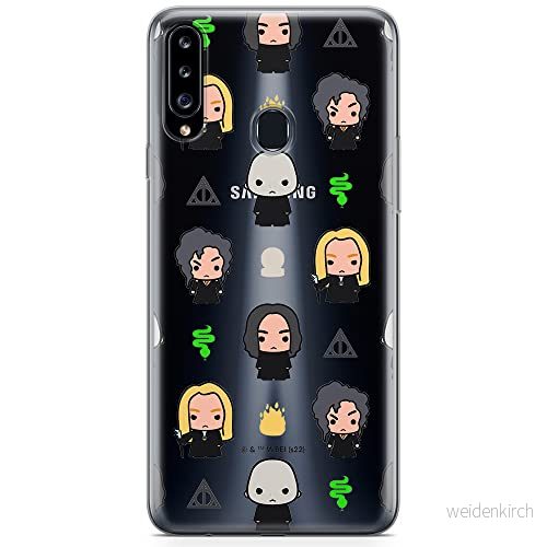 ERT GROUP mobiltelefonfodral för Samsung A20S originalt och officiellt licensierat Harry Potter mönster 246 optimalt anpassad till formen på mobiltelefonen, gedeeltelijk transparant 5905131703316