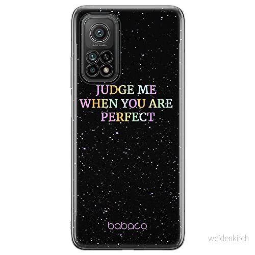 ERT GROUP mobiltelefonfodral för Xiaomi MI 10T 5G / PRO originalt och officiellt licensierat Babaco mönster Judge me 002, fodral tillverkad av TPU plast 5903932903737