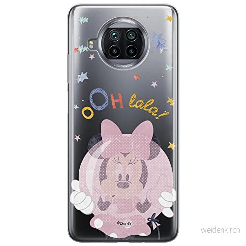 ERT GROUP mobiltelefonfodral för Xiaomi MI 10T LITE/REDMI NOTE 9 PRO 5G originalt och officiellt licensierat Disney mönster Minnie 046, gedeeltelijk transparant 5903537152776
