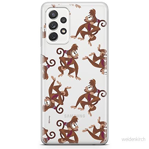 ERT GROUP mobiltelefonfodral för Samsung A73 5G originalt och officiellt licensierat Disney mönster Abu 001 optimalt anpassad till formen på mobiltelefonen, gedeeltelijk transparant 5904805510496