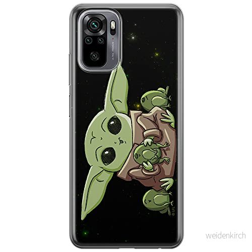 ERT GROUP mobiltelefonfodral för Xiaomi REDMI NOTE 10/ 10S originalt och officiellt licensierat Star Wars mönster Baby Yoda 014 anpassad till formen på mobiltelefonen, fodral tillverkad av TPU plast 5904805054358