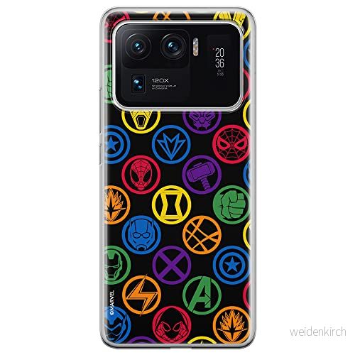 ERT GROUP mobiltelefonfodral för Xiaomi MI 11 ULTRA originalt och officiellt licensierat Marvel mönster Avengers 022 optimalt anpassad till formen på mobiltelefonen, fodral tillverkad av TPU plast 5903932715835