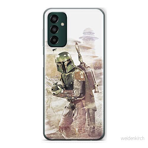 ERT GROUP mobiltelefonfodral för Samsung M13 4G originalt och officiellt licensierat Star Wars mönster Boba Fett 001 optimalt anpassad till formen på mobiltelefonen, fodral tillverkad av TPU plast 5905511322915